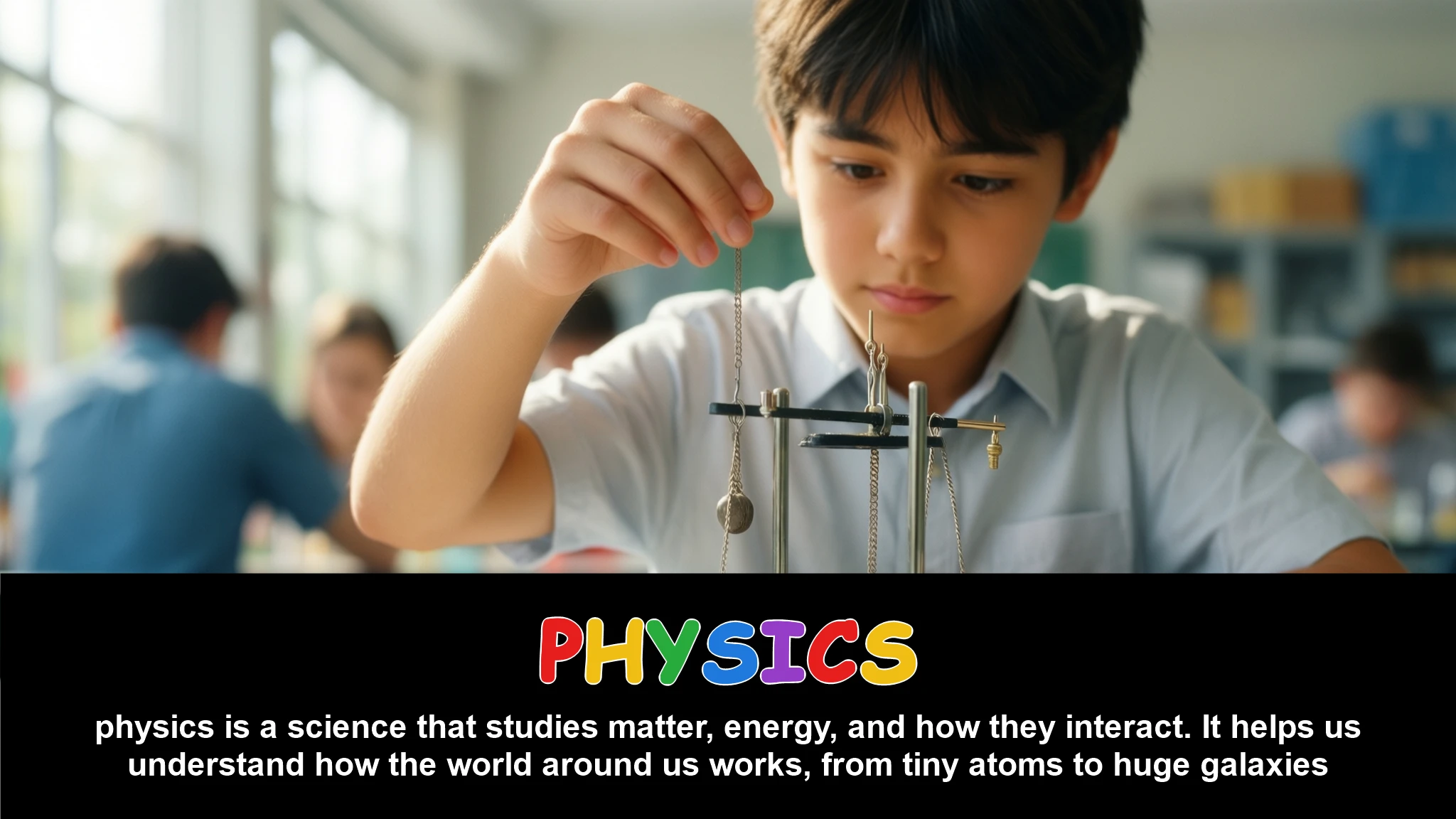 English Illustration for physics
